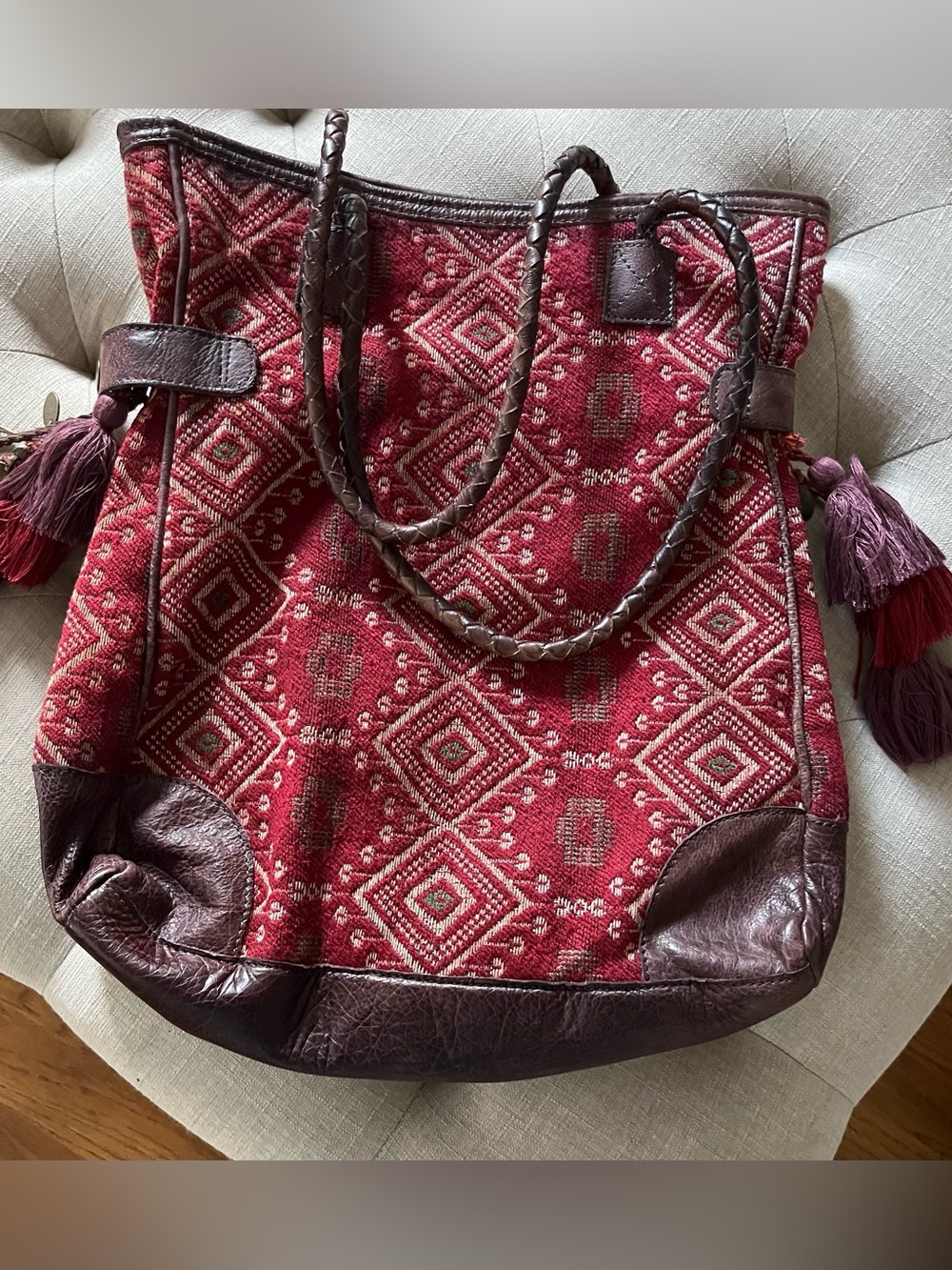 Free People Luma tapestry bag - Picture 1 of 6
